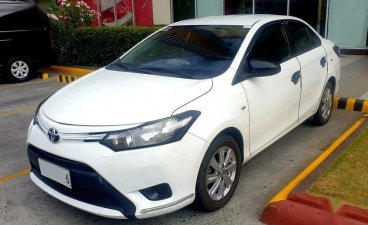 Pearl White Toyota Vios 2017 for sale in Quezon 