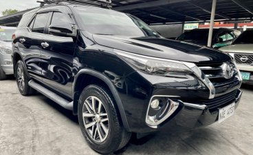 Black Toyota Fortuner 2017 for sale in Las Piñas