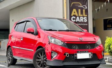 Red Toyota Wigo 2016 for sale in Automatic