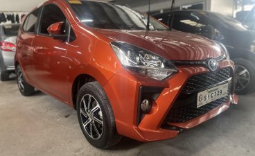 Orange Toyota Wigo 2021 for sale in Automatic