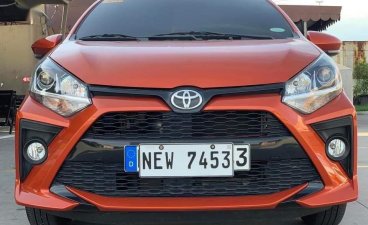 Sell Orange 2021 Toyota Wigo in San Fernando