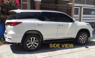 Sell Pearl White 2017 Toyota Fortuner in Floridablanca