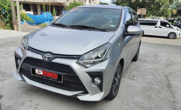 Silver Toyota Wigo 2021 for sale in Marikina