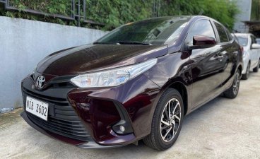 Purple Toyota Vios 2022 for sale in Quezon City