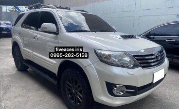 Purple Toyota Fortuner 2015 for sale in Mandaue