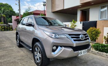 Bronze Toyota Fortuner 2016 for sale in Automatic