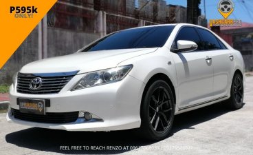Selling Pearl White Toyota Camry 2013 in Manila