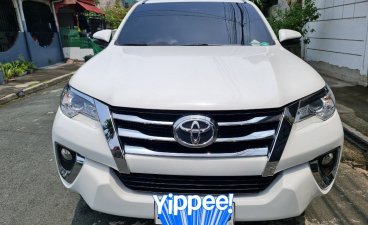 Selling White Toyota Fortuner 2018 in San Pedro