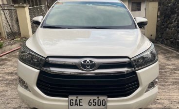 White Toyota Innova 2018 for sale in Cebu City