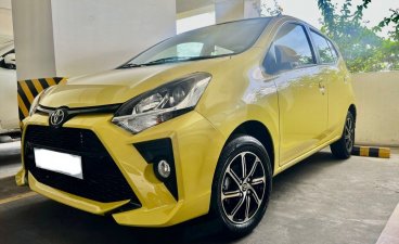 Yellow Toyota Wigo 2023 for sale in Quezon City