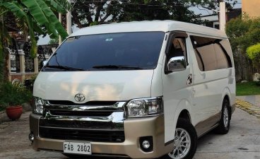Sell White 2017 Toyota Hiace in Manila