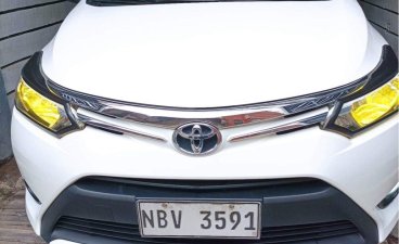 White Toyota Vios 2017 for sale in Manual