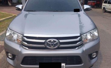 Silver Toyota Hilux 2017 for sale in Dasmariñas