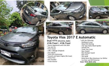 Selling White Toyota Vios 2017 in Quezon City