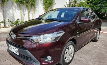 Selling Maroon Toyota Vios 2017 in Quezon City