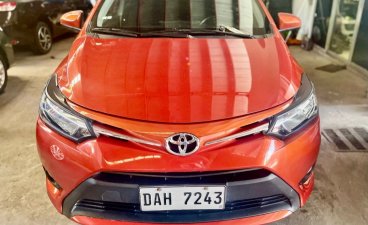 Sell Orange 2018 Toyota Vios in Quezon City