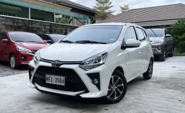White Toyota Wigo 2021 for sale in Quezon City
