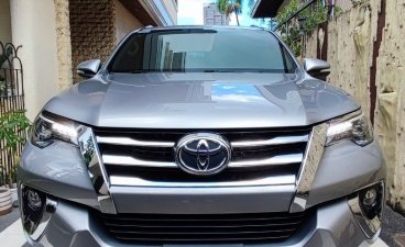 Silver Toyota Fortuner 2017 for sale in Automatic