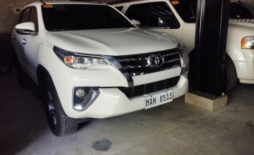 White Toyota Fortuner 2018 for sale in Automatic