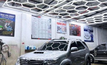 White Toyota Fortuner 2016 for sale in Manual