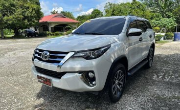 Pearl White Toyota Fortuner 2019 for sale in Automatic