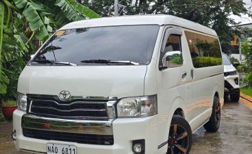 Sell Pearl White 2018 Toyota Hiace in Manila