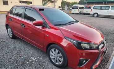 White Toyota Yaris 2016 for sale in Caloocan