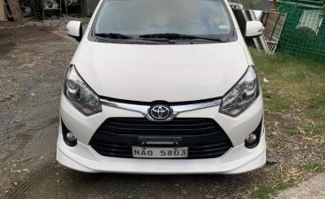 Selling White Toyota Wigo 2018 in Malabon