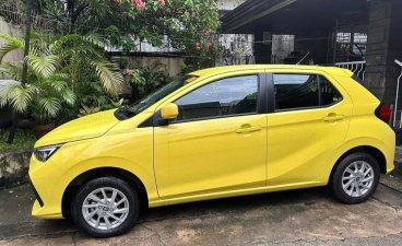 Yellow Toyota Wigo 2023 for sale in Quezon City