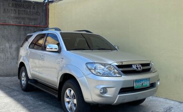 Grey Toyota Fortuner 2006 SUV / MPV at Automatic  for sale in Manila