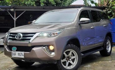 Bronze Toyota Fortuner 2018 for sale in Automatic