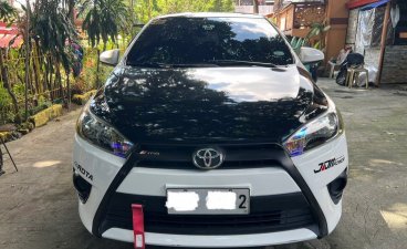 White Toyota Yaris 2016 for sale in Manual