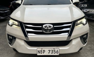 Pearl White Toyota Fortuner 2018 for sale in Manila