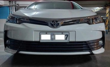 Pearl White Toyota Corolla altis 2018 for sale in Mariveles