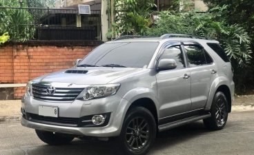 White Toyota Fortuner 2015 for sale in Manila