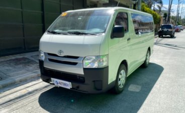 Sell White 2021 Toyota Hiace in Quezon City