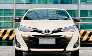White Toyota Yaris 2018 for sale in Automatic