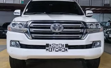 2014 Toyota Land Cruiser Premium 4.5 4x4 White Pearl AT in Quezon City, Metro Manila