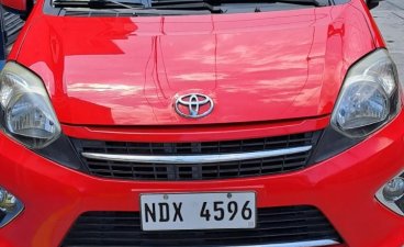 Sell Red 2016 Toyota Wigo Hatchback at Manual in  at 64000 in Sampaloc