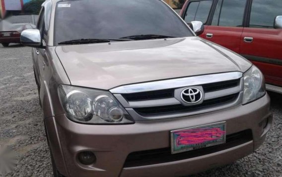 Toyota Fortuner 2007 G At Dsl FOR SALE