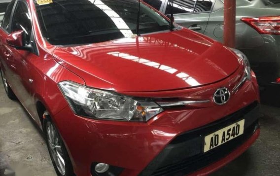 2017 Toyota Vios E Automatic Transmission Dual VVTi RED-1