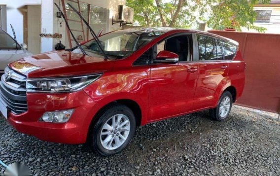 2017 Toyota Innova 2.8E Manual Red Mica