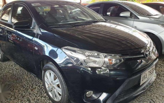 2015 Toyota Vios 1.3E Vvti Automatic Gasoline Black Metallic