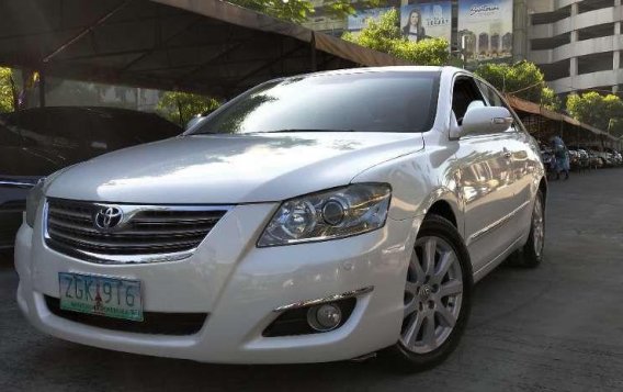 2007 TOYOTA CAMRY Q. 3.5 Automatic white-1