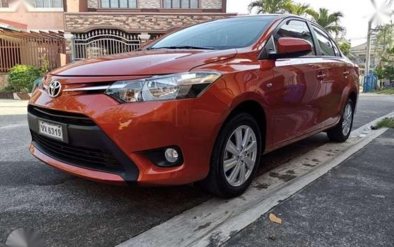 2017 Toyota Vios e 1.3 orange automatic dual vvti-7