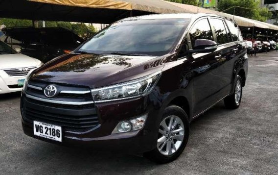 2016 TOYOTA INNOVA E. 2.8 Manual Red maica-1