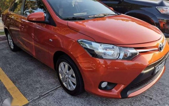 2017 Toyota Vios e 1.3 orange automatic dual vvti-1