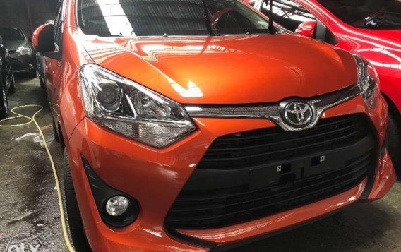 2017 Toyota Wigo 10 G Manual Orange Edition