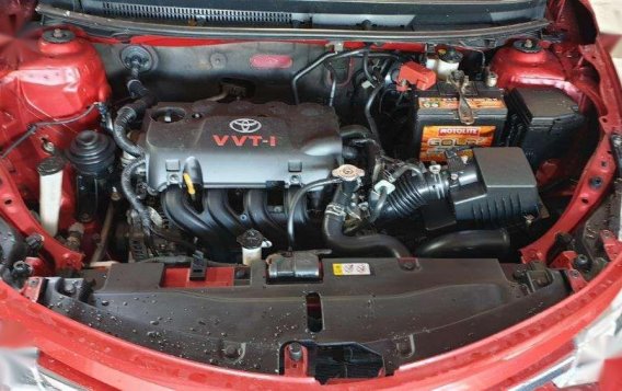 2014 Toyota Vios 1.3E Vvti Manual Gasoline Red Mica Metallic-5