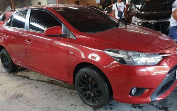 2014 Toyota Vios 1.3E Vvti Manual Gasoline Red Mica Metallic-1